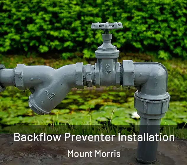  Backflow Preventer Installation Mount Morris