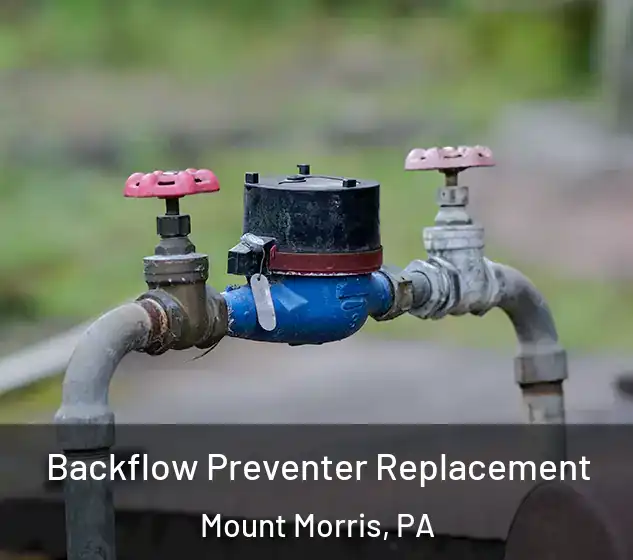  Backflow Preventer Replacement Mount Morris, PA