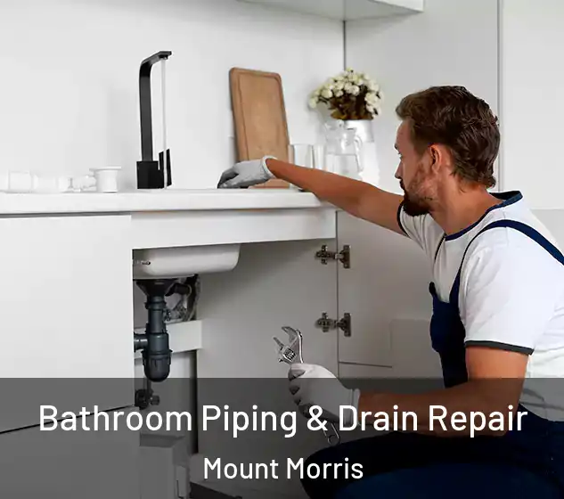  Bathroom Piping & Drain Repair Mount Morris