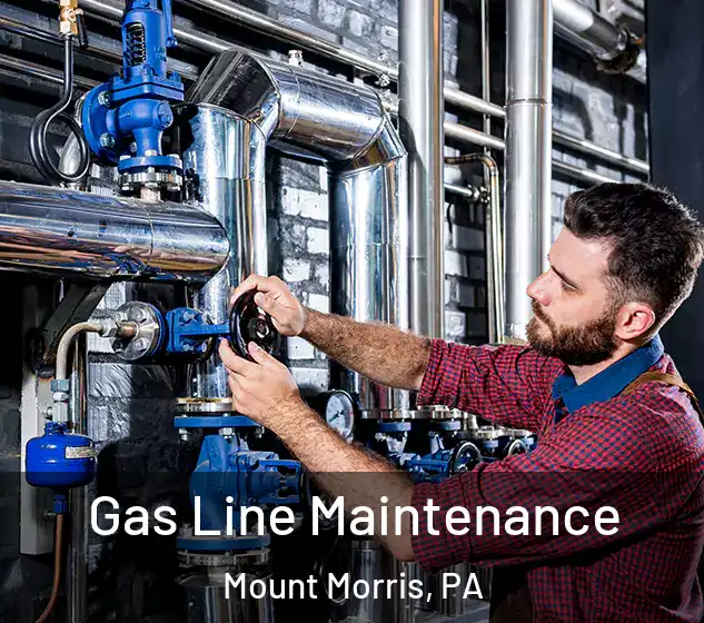  Gas Line Maintenance Mount Morris, PA