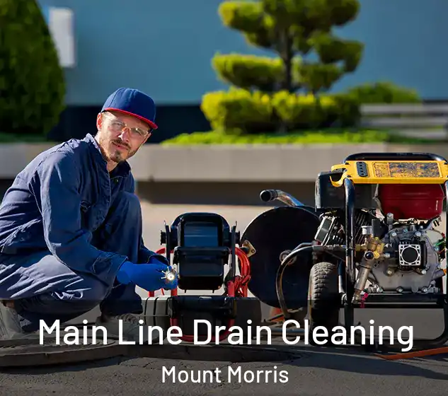  Main Line Drain Cleaning Mount Morris