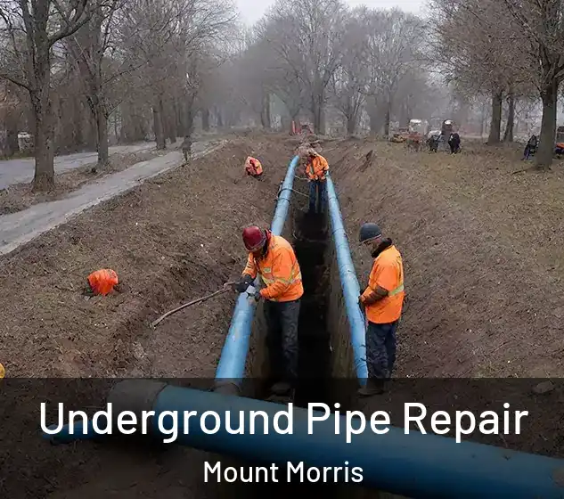  Underground Pipe Repair Mount Morris