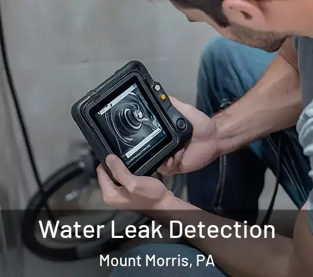  Water Leak Detection Mount Morris, PA