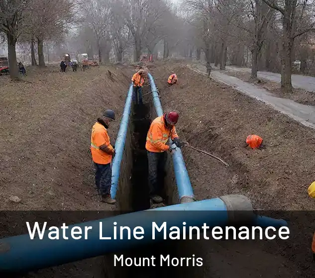 Water Line Maintenance Mount Morris