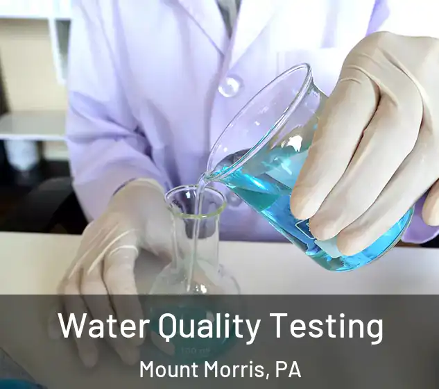  Water Quality Testing Mount Morris, PA