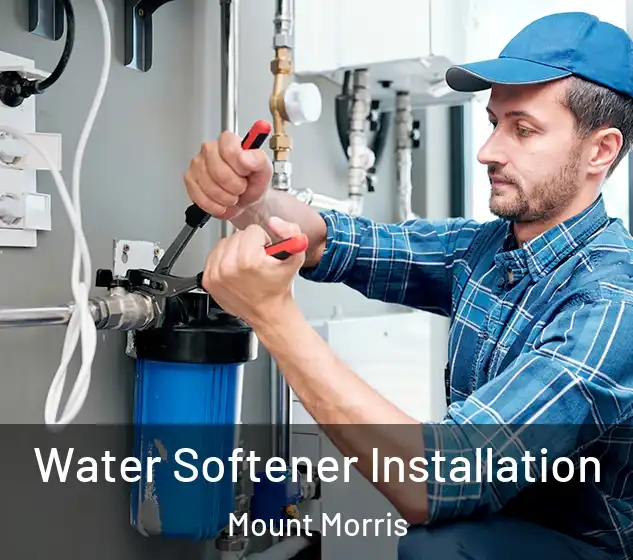  Water Softener Installation Mount Morris