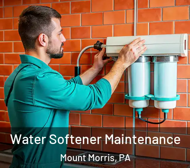  Water Softener Maintenance Mount Morris, PA